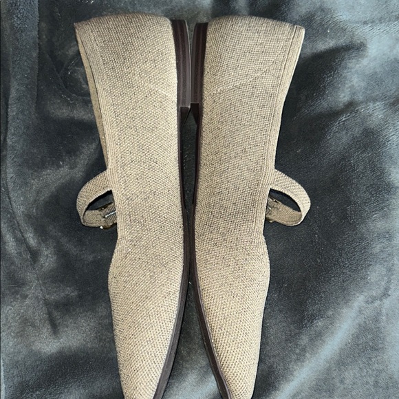 Kelly & Katie Taupe Mary Jane Flats - Picture 2 of 7